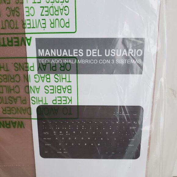 Sengbirch SPANISH Keyboard Case iPro Air 13 2024/Pro 12.9 (6th,5,4,3) Rose Pink - Picture 3 of 12